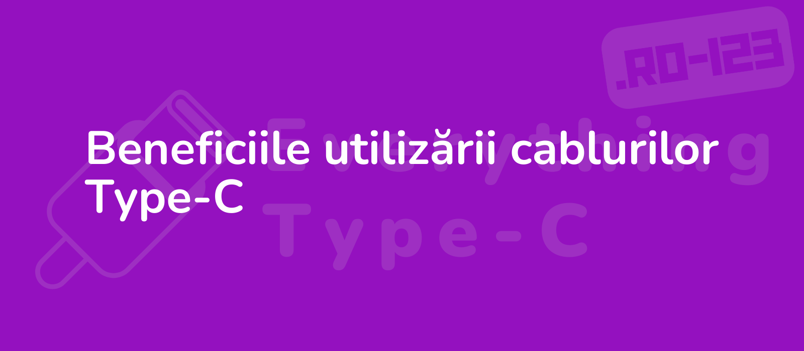 close up of a sleek type c cable connecting devices highlighting the benefits of its usage high resolution modern