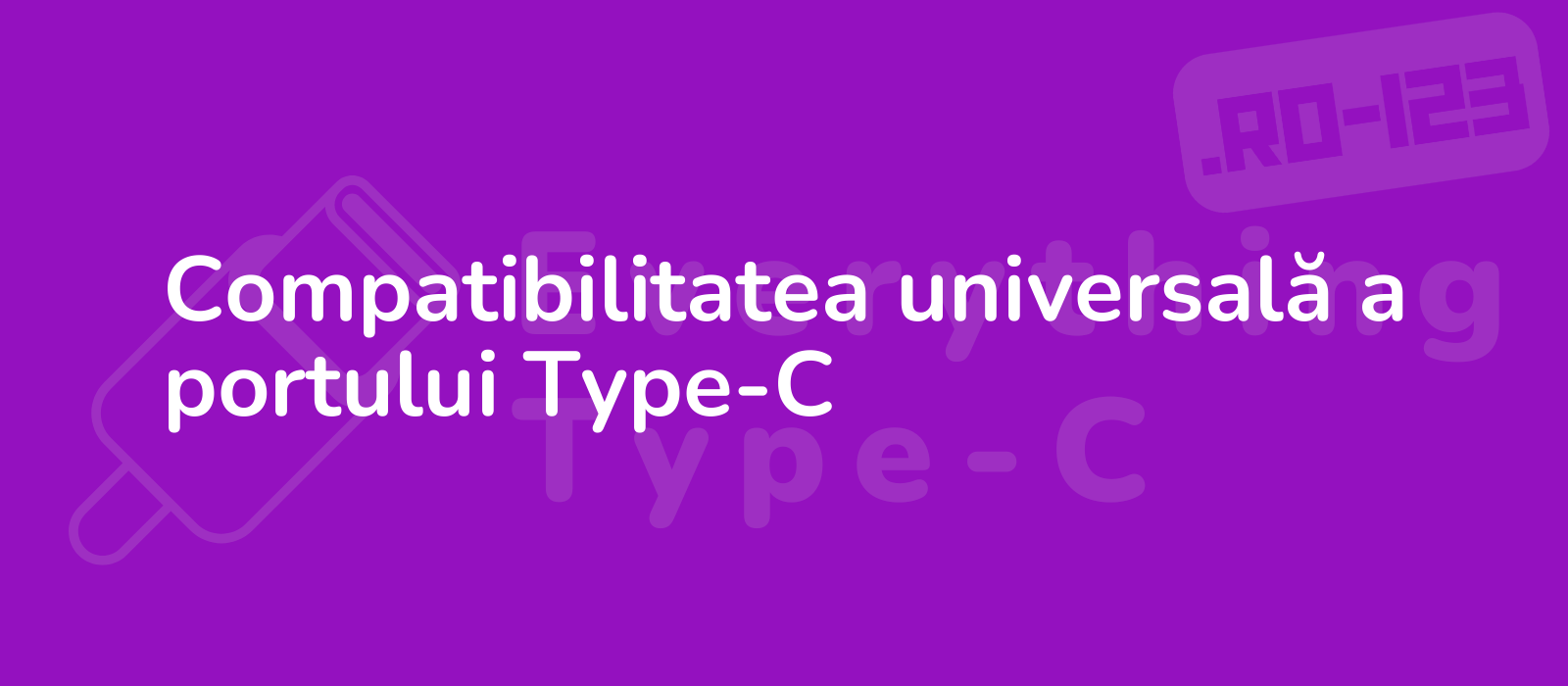 universal compatibility of type c port depicted through sleek design vibrant colors and intricate details 8k resolution